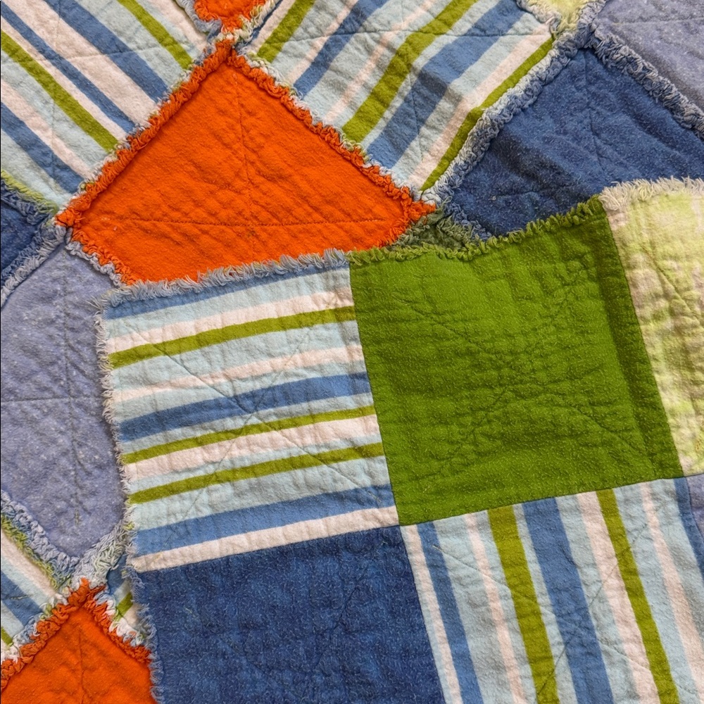 Colorful Patchwork Quilt - Picture 4 of 4